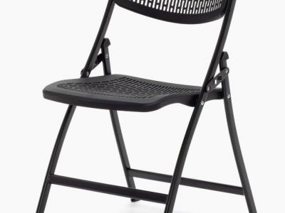 SILLA PLEGABLE SEUL NEGRA