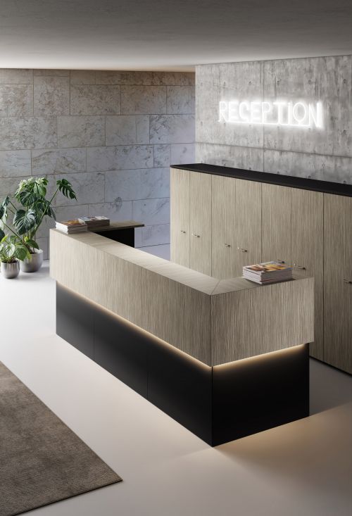 MOBILIARIO REEPCIÓN MODELO POINT