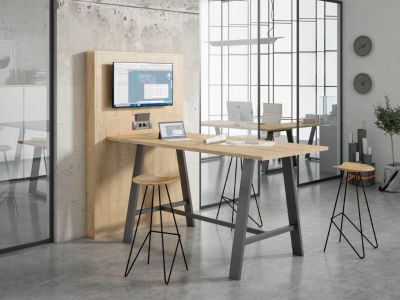 MESA ALTA PARA REUNIONES MODELO PIRAMID